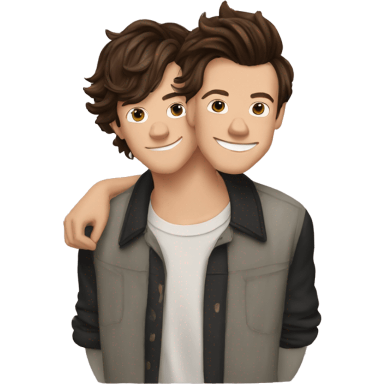 Harry styles and louis Tomlinson emoji