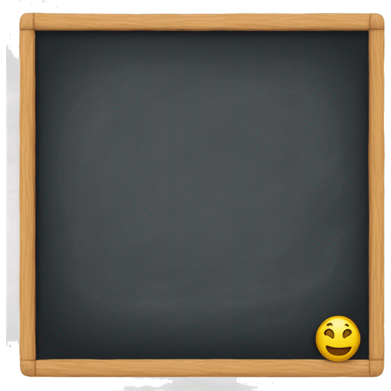 chalkboard emoji