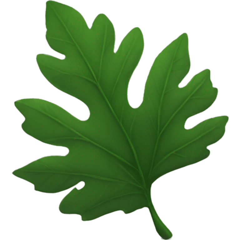 moody leaf emoji