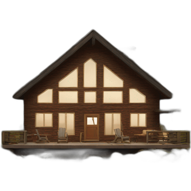 modern cabin emoji