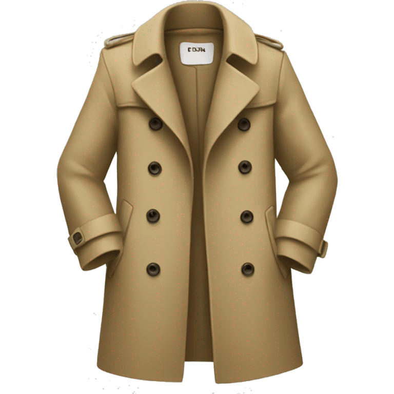 Trench coat emoji