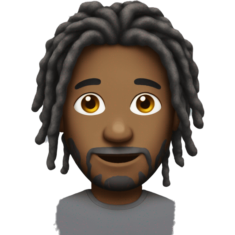 a guy with dreads  emoji