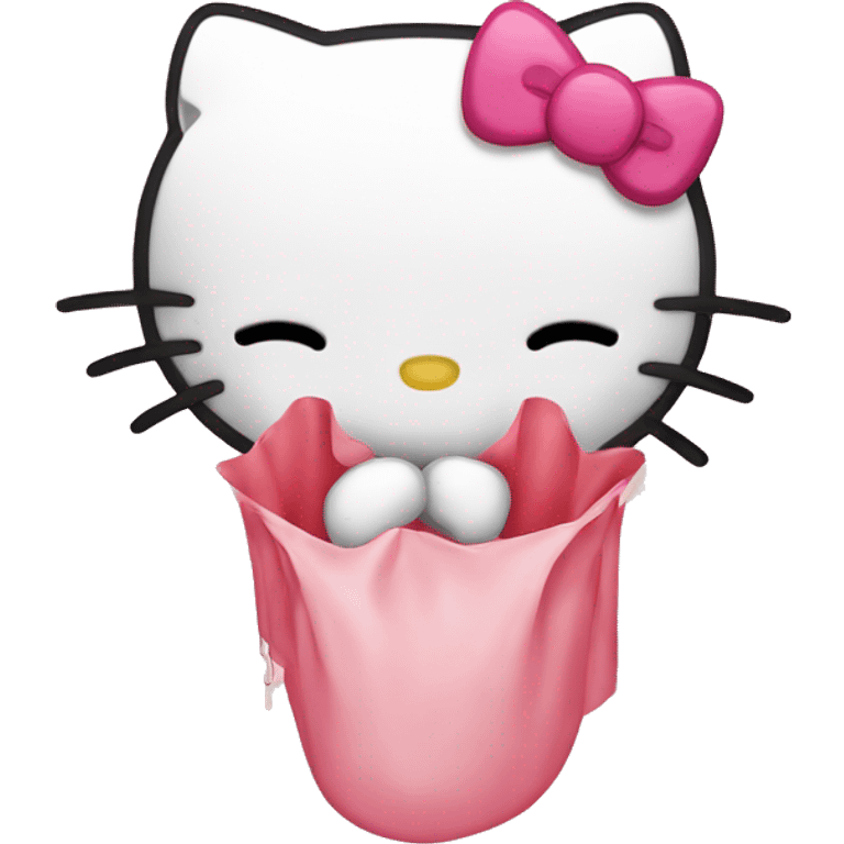 hello kitty cry emoji