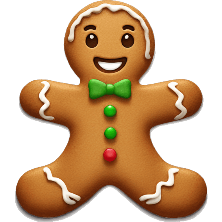 Gingerbread man  emoji