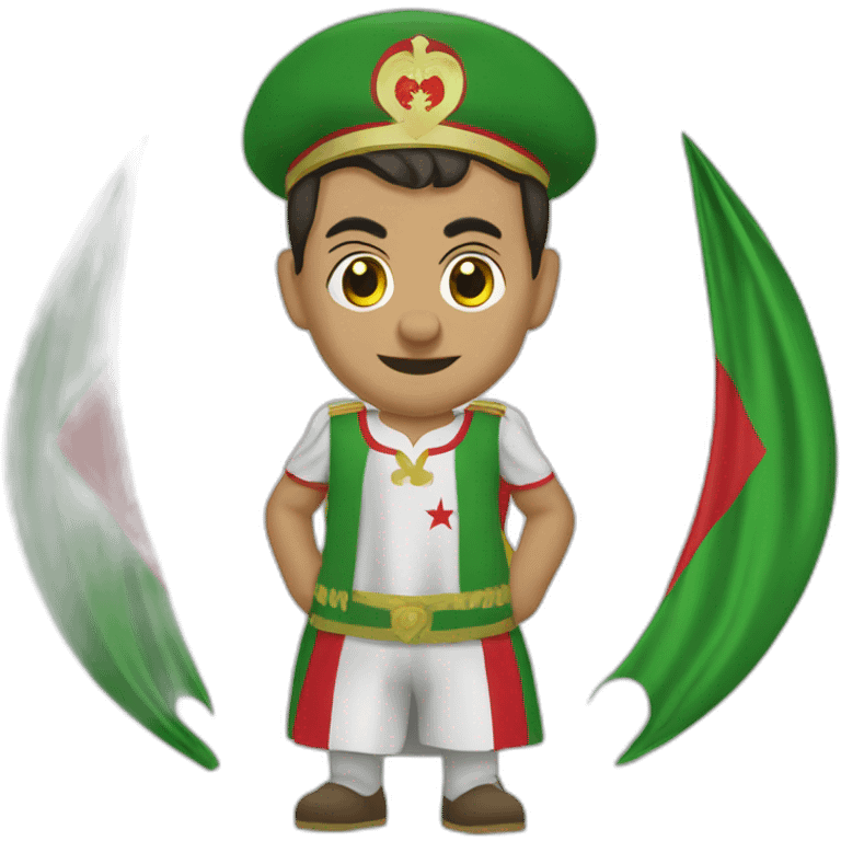 Serbie et Algérie  emoji