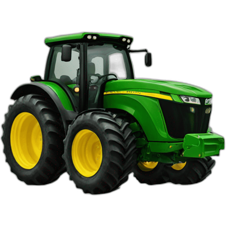 Jhon deere tractor emoji