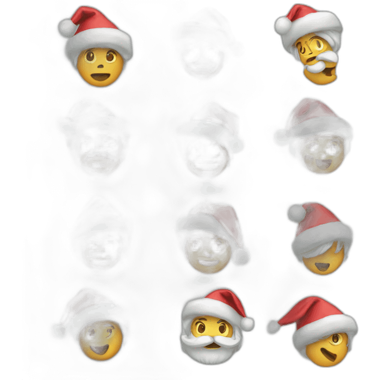 world wide cristmas emoji