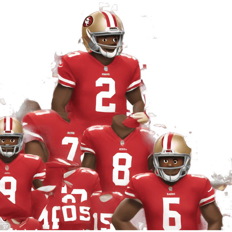 49ers jersey  emoji