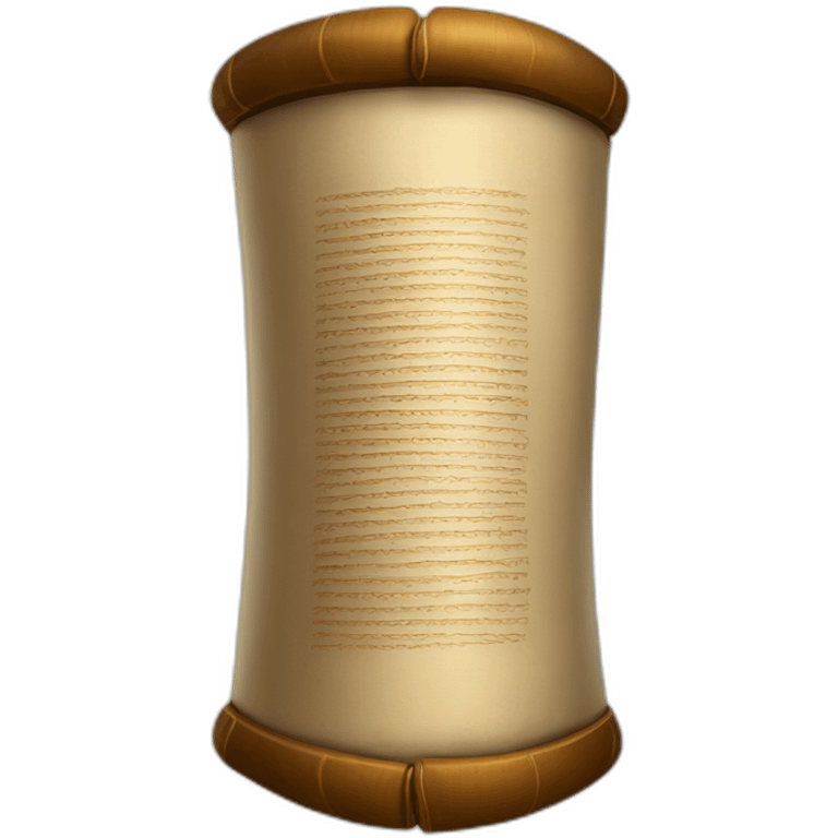 Torah scroll emoji