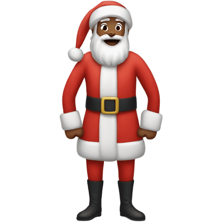 super skinny santa emoji