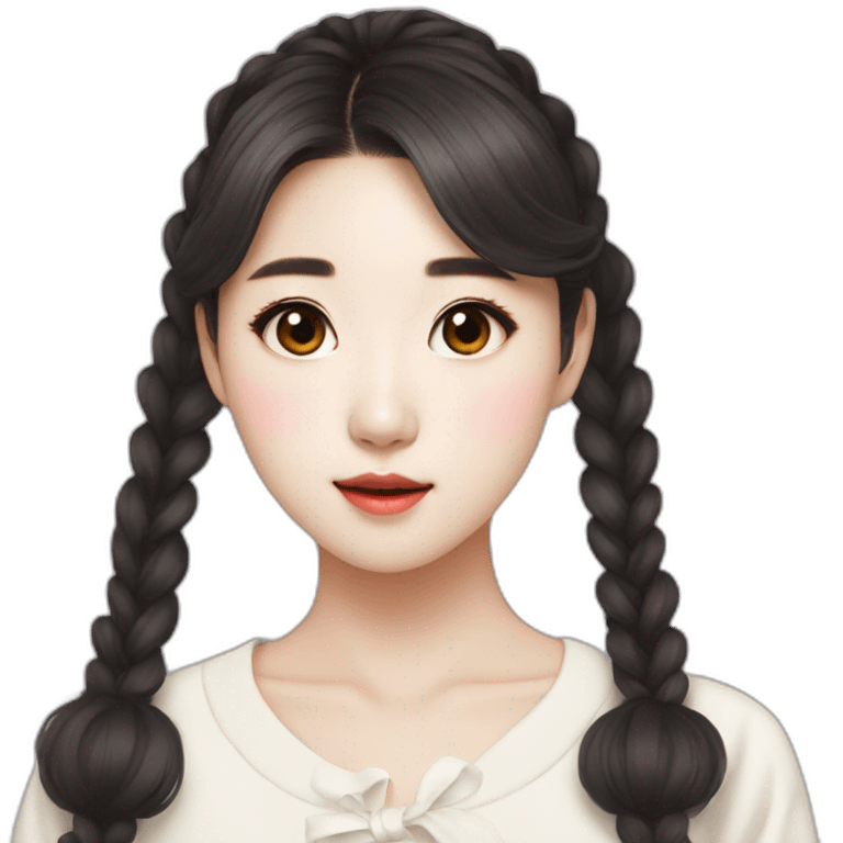 IU korean singer emoji