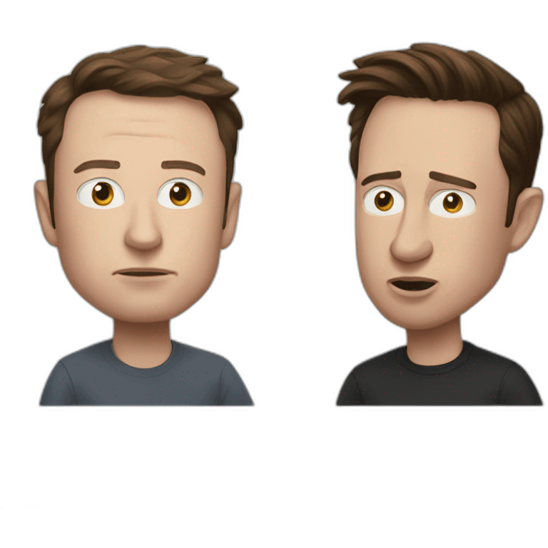 elon musk fighting mark zuckerburg emoji