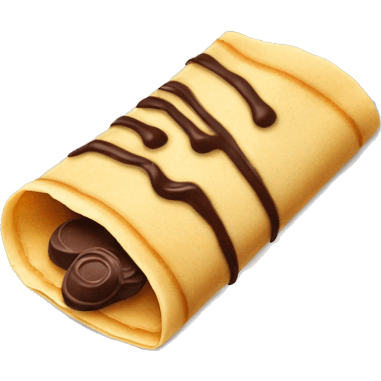 Crepe chocolate  emoji