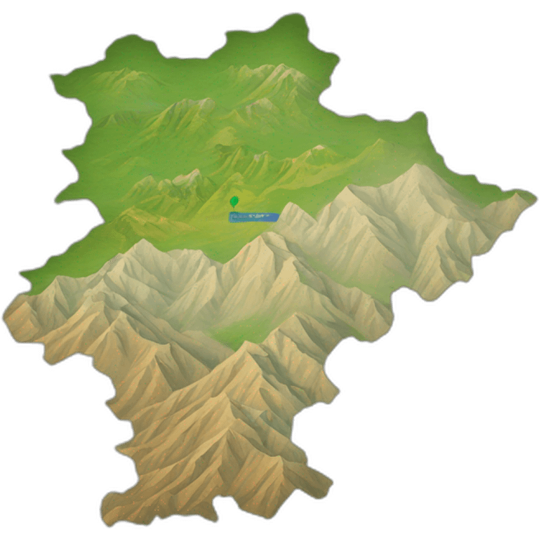 himachal pardesh map emoji