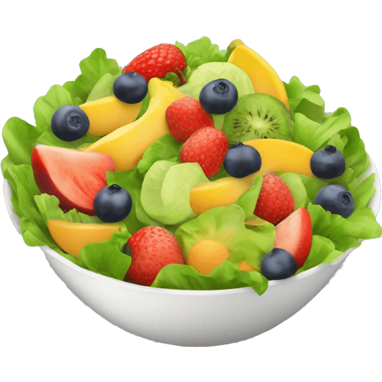 Salad of fruits emoji