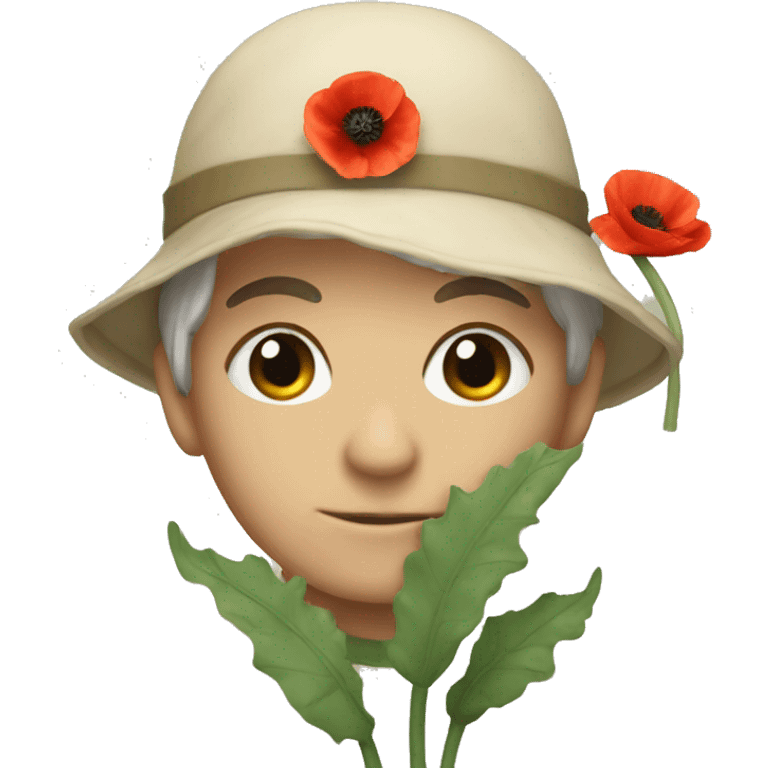 poppy emoji