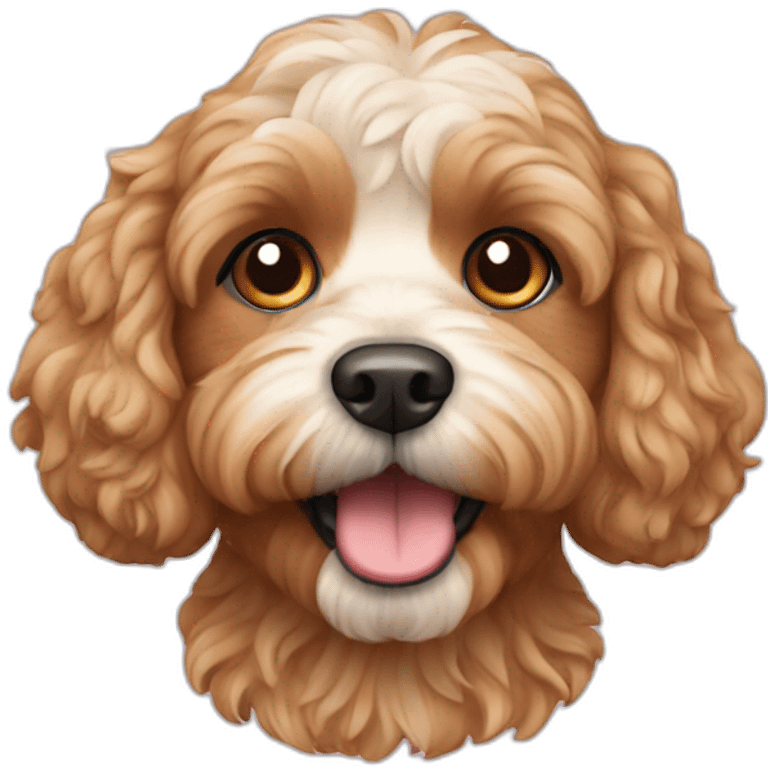 cavapoo dog emoji