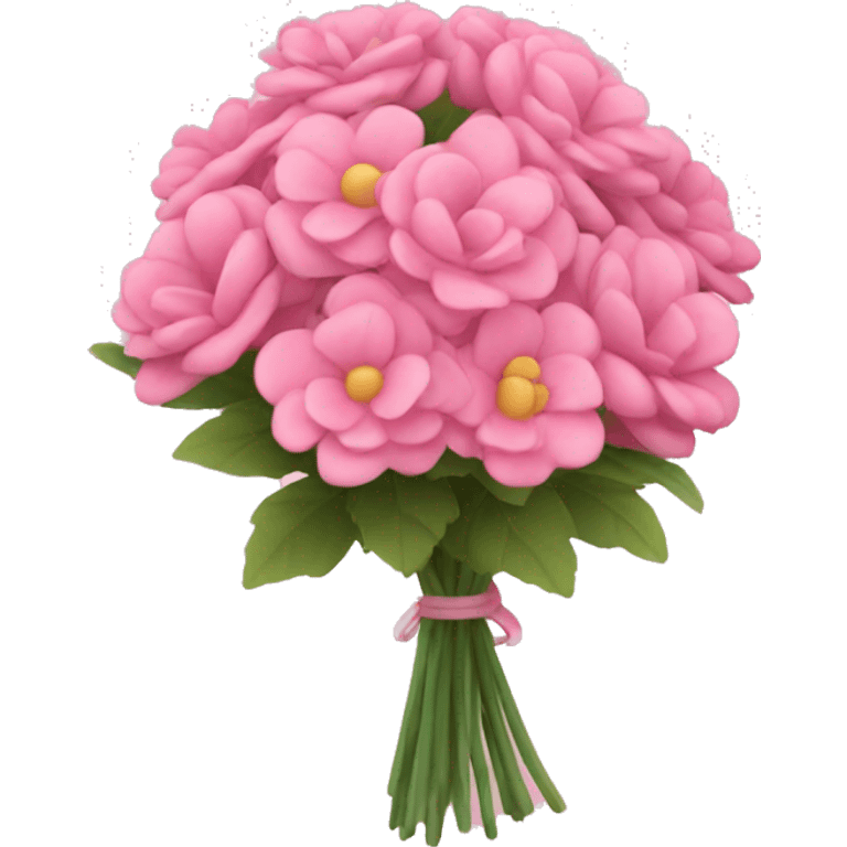 pink bouquet emoji