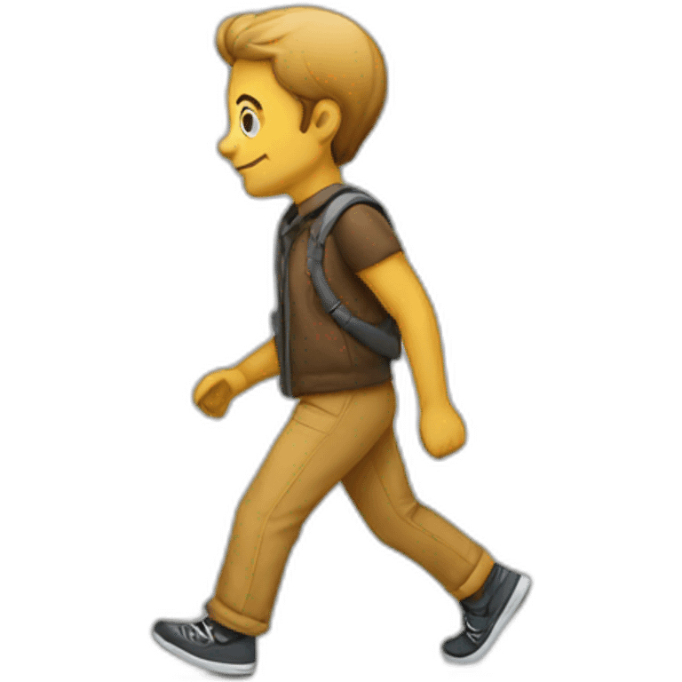 walking emoji