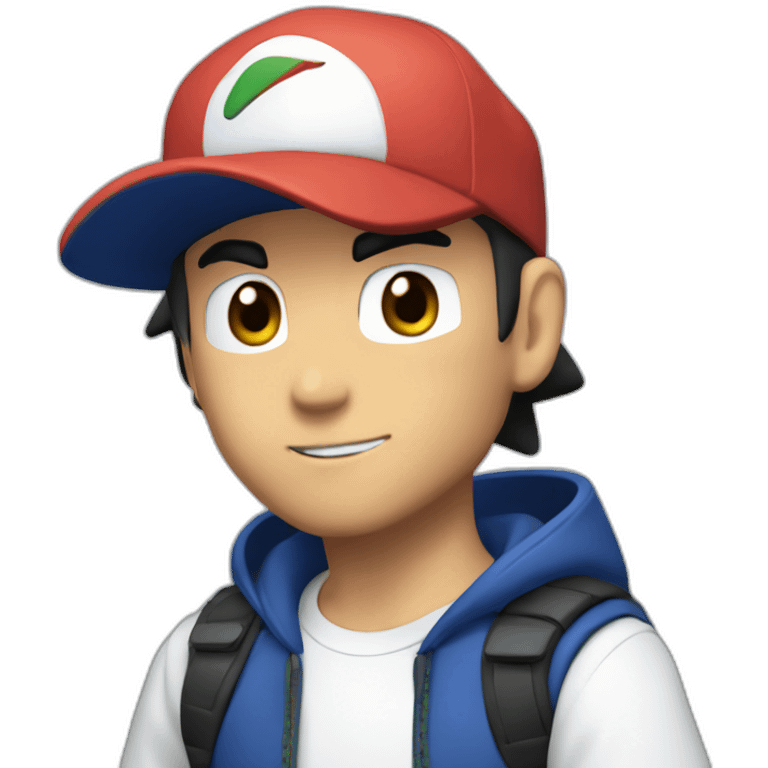 ash Ketchum emoji