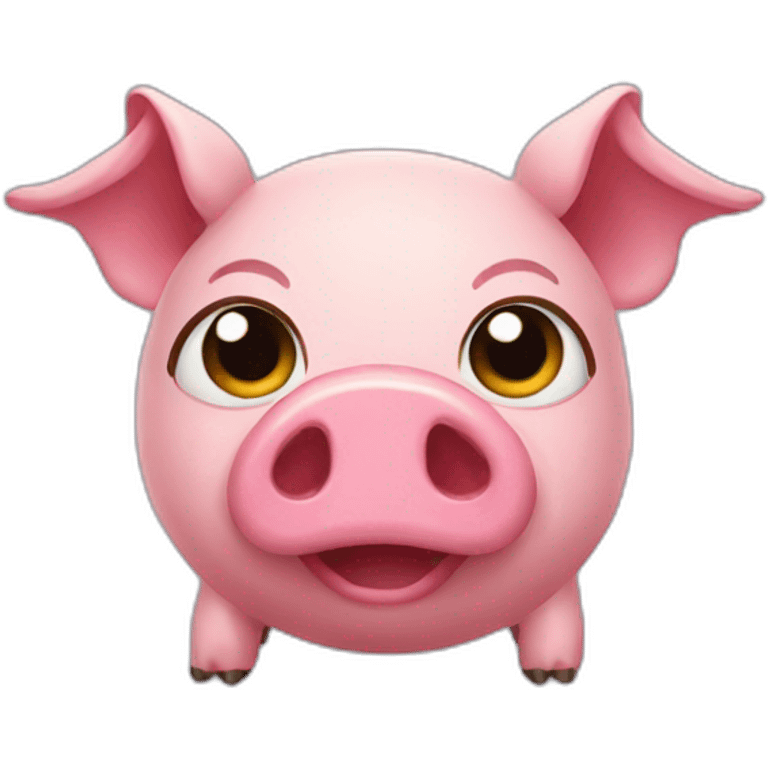 Spider-pig emoji