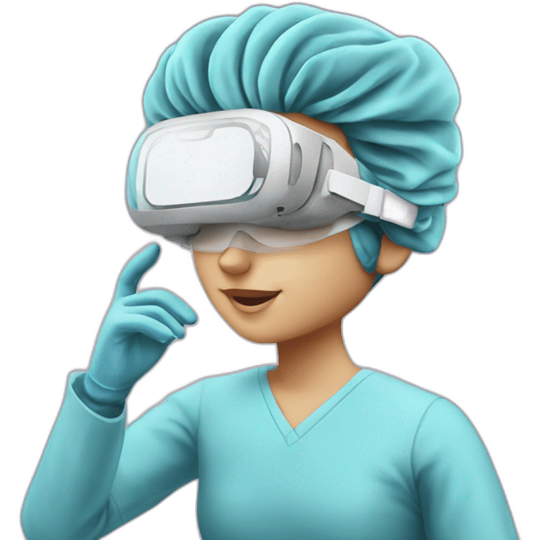 Surgeon-performing-Breast-surgery-with-virtual-reality-display emoji