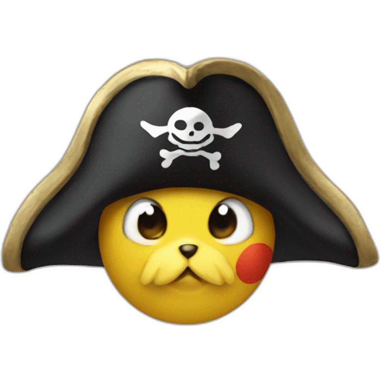 pokemon with a pirate hat emoji