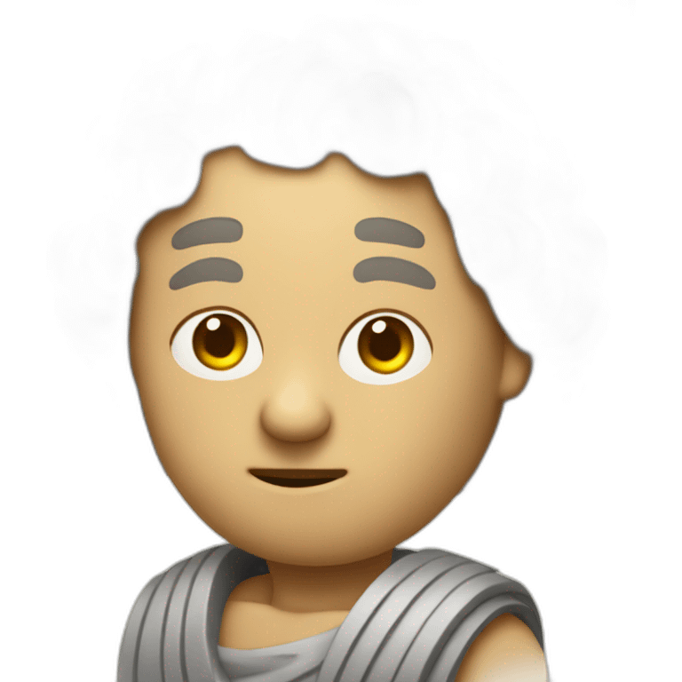 stoic philospher thumbs up emoji