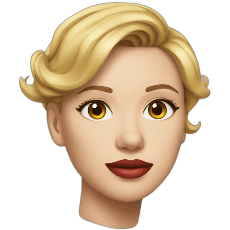 Scarlett Johansson  emoji