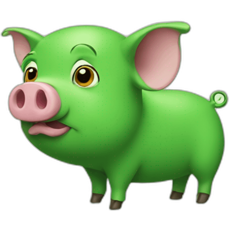 green pig emoji