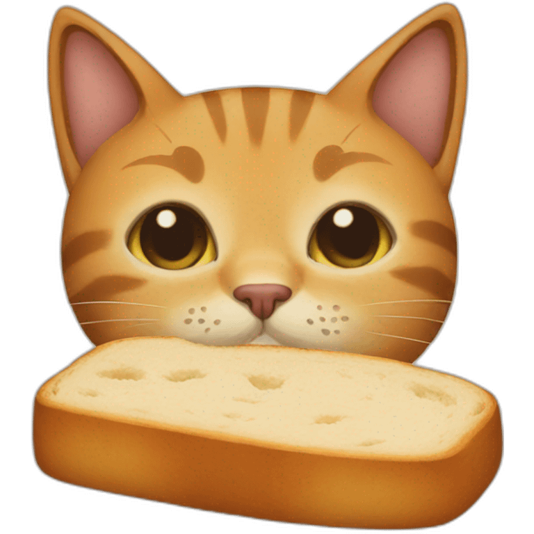 cat bread emoji