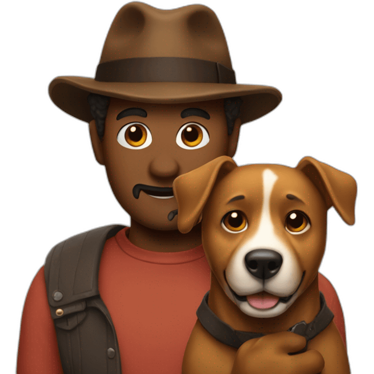 freddy and dog emoji