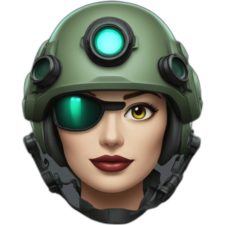 margot-robbie-night-vision-gear-helmet emoji