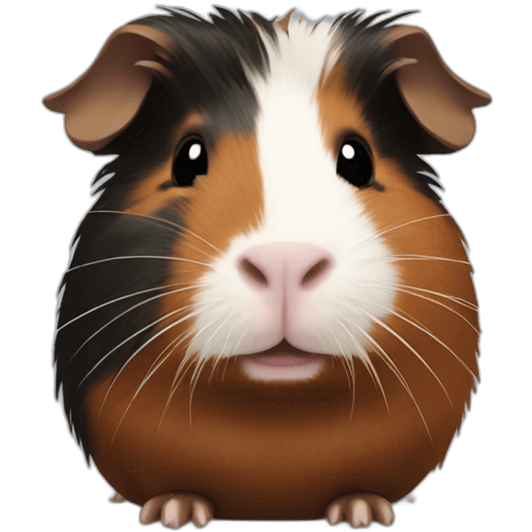 brown and black guinea pig emoji