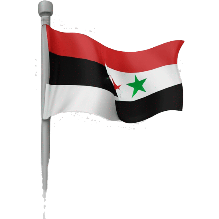 Flag of Free Syria emoji