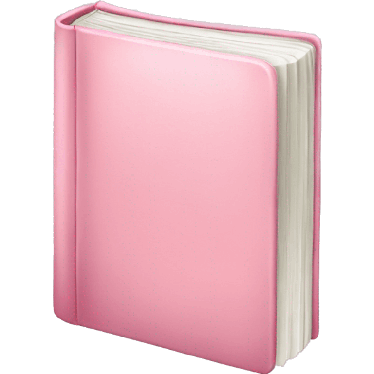 Light pink book  emoji