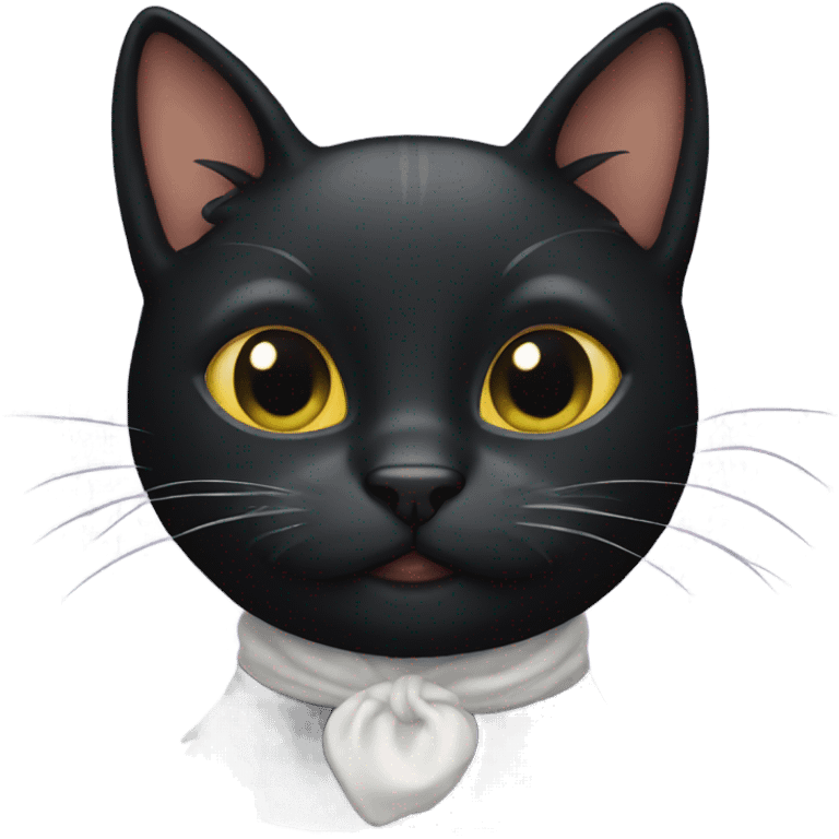 Black cat emoji