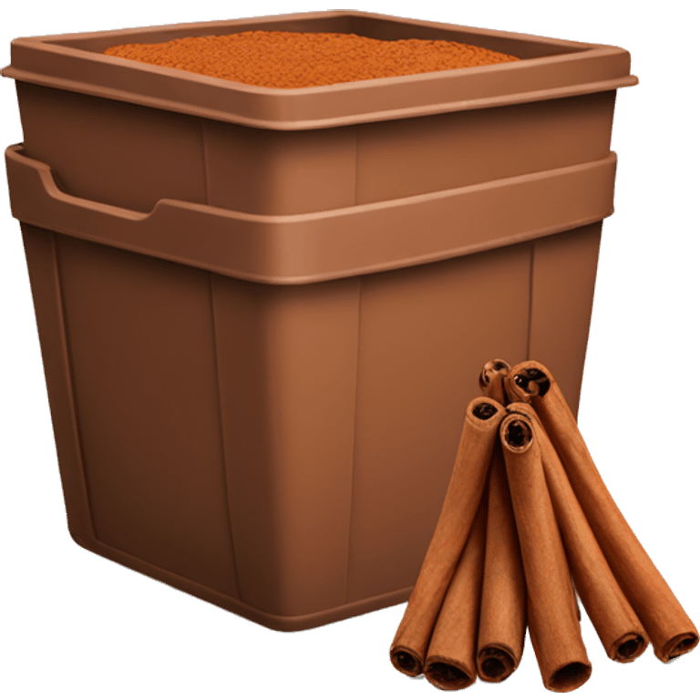 Cinnamon bin emoji