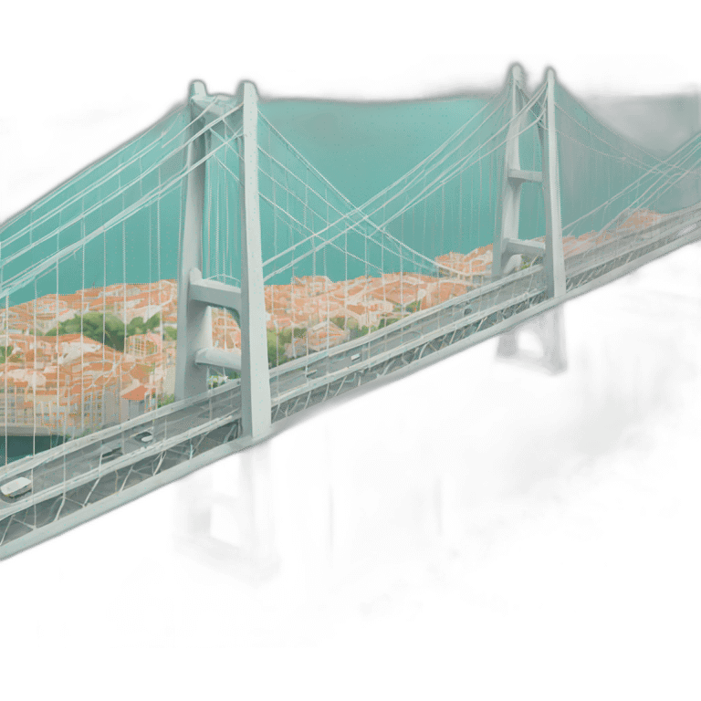 Lisbon bridge emoji