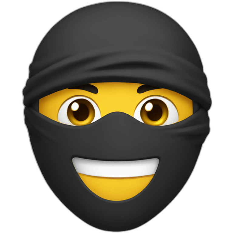 Happy ninja emoji