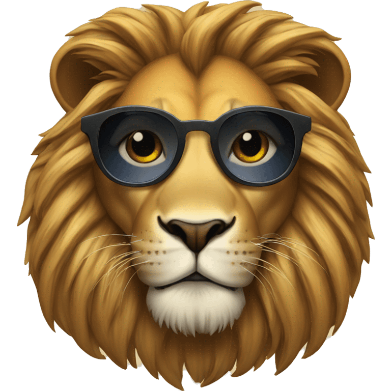 sunglases eye lion emoji