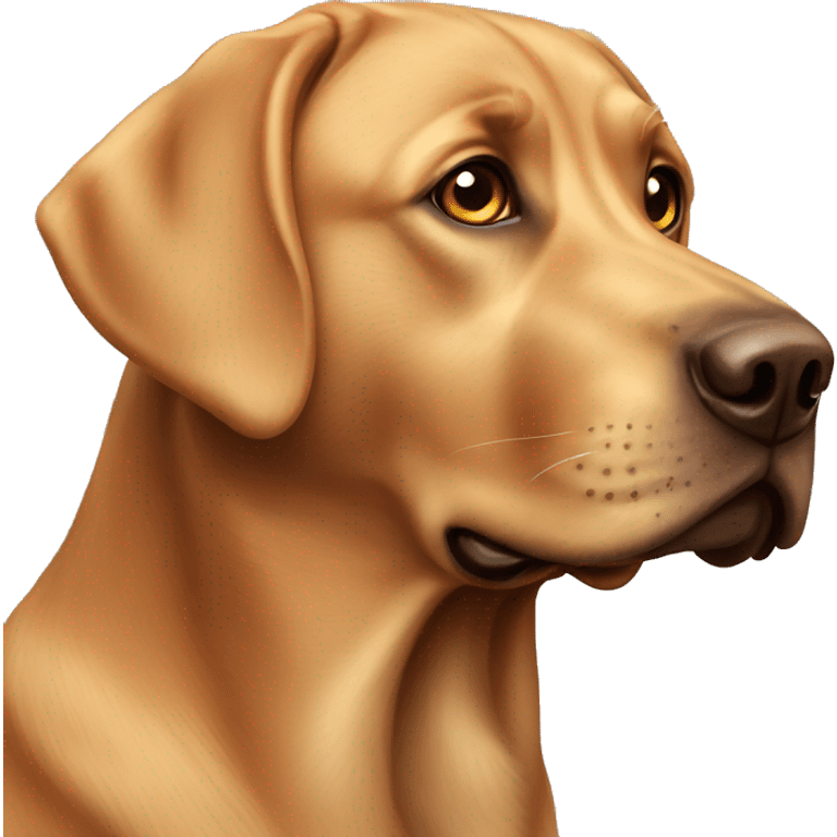 Brown Labrador  emoji