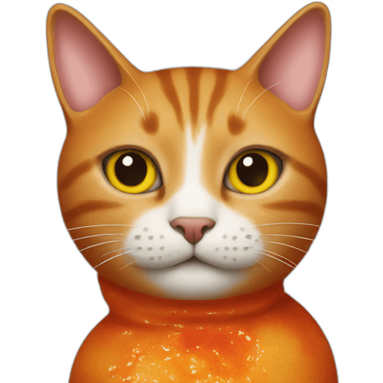 cat in hot sauce emoji