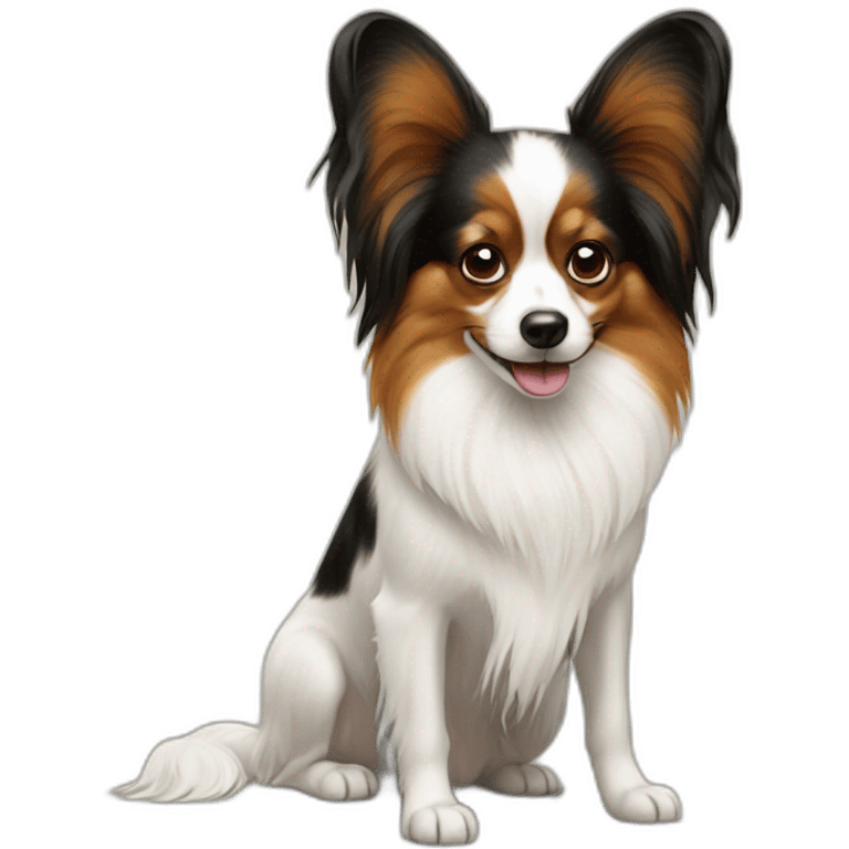 papillon dog emoji