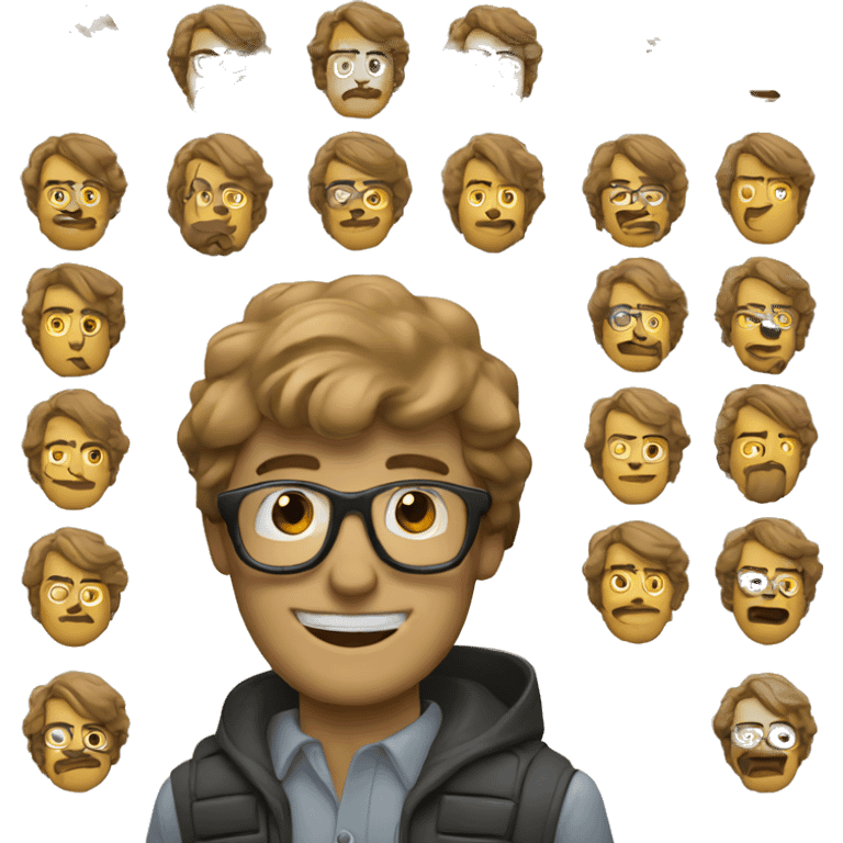 movie director in the style of microsoft fluent emoji emoji