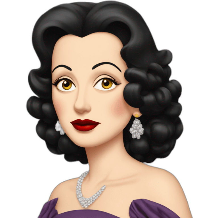 Hedy lamarr emoji