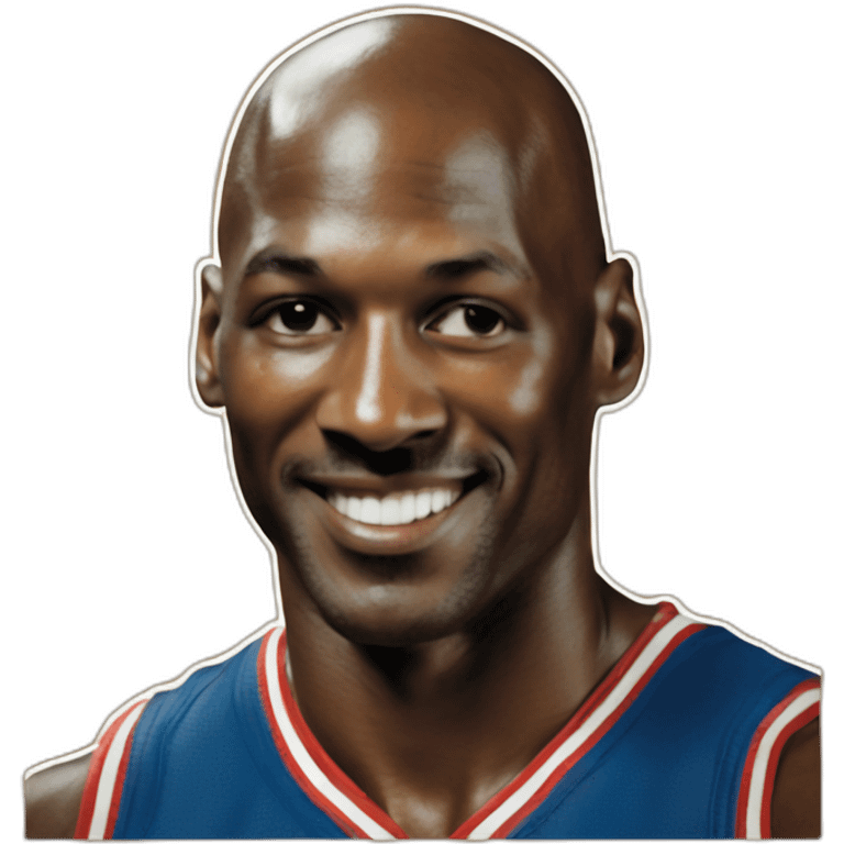 Michael Jordan in the Poole emoji