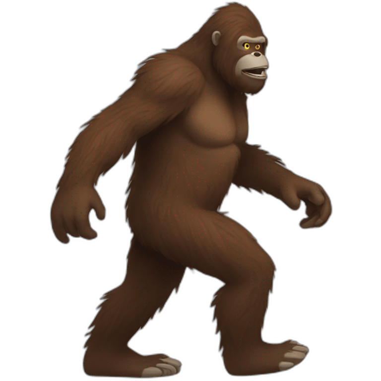 Bigfoot emoji