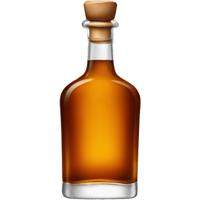 elegant whiskey bottle emoji