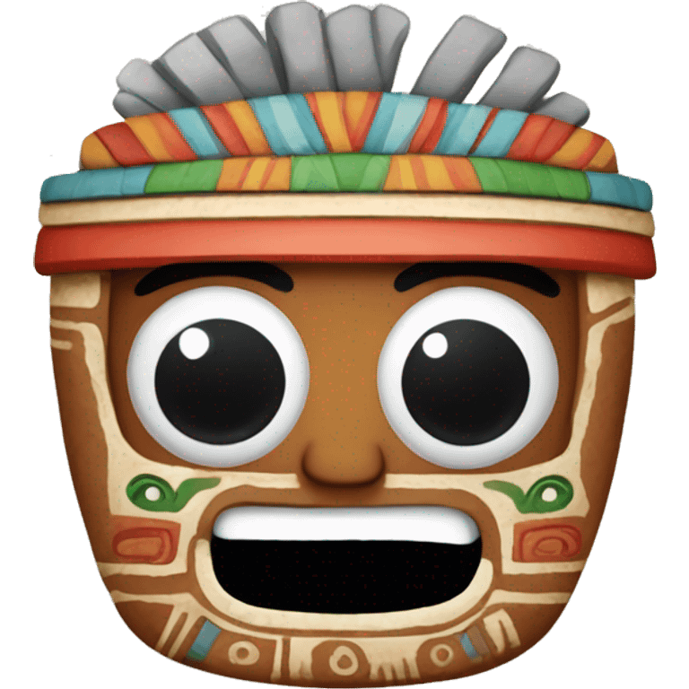 I want an emoji of the Nazca culture of Peru from its decorated mantles
 emoji